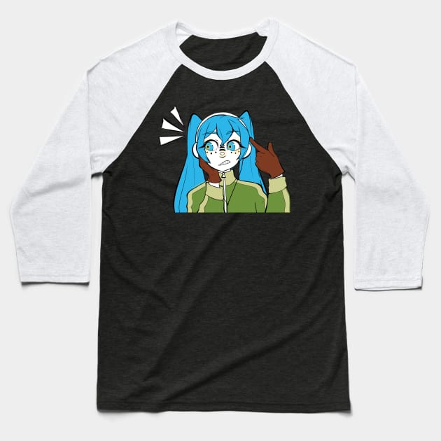 Matryoshka Miku Baseball T-Shirt by Probablynotsam